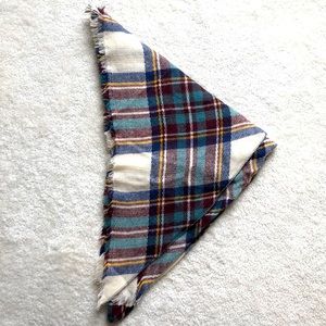 Plaid Blanket Scarf